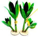 handicrafts banana tree 1.6 ft with pot