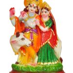 radha krishna idol 18 cm