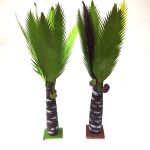 handicrafts coconut tree 1 ft 1 pair