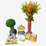 handicrafts clay golu dolls set home decor and gifts 40 cm 20 cm 14 cm 6 set