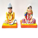 bengali marriage couple handicrafts caly home decor 1 pair set