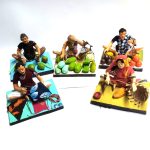 Golu Dolls Set Decorative Showpiece - 16 cm  (Clay, Multicolor) 5 pices