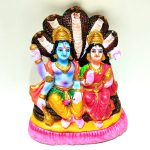 laxmi narayan murti handicrafts home decor 28 cm 10 cm 21  cm