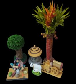 golu dolls handicrafts 7 set pooja decor and home decor indian crafts