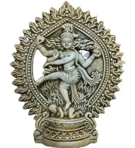 nataraja idol clay handicrafts homr decor items 1 ft